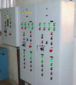 Шкафы автоматизированной системы управления насосной станции
